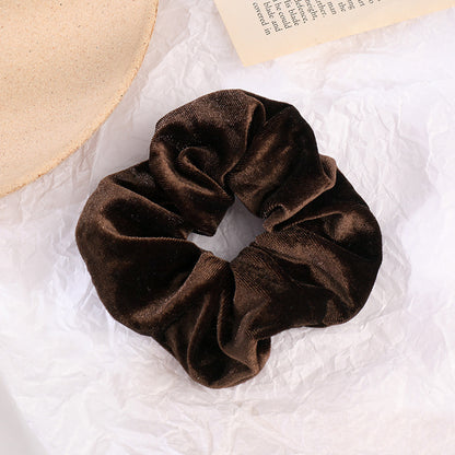 Flannel Hair Tie Hair Rope Velvet Fashion Ponytail Hair Accessories