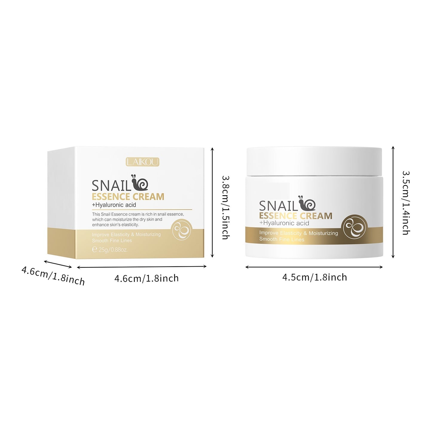 Moisturizing Skin Care  Laikou Snail Cream