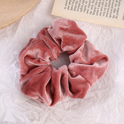 Flannel Hair Tie Hair Rope Velvet Fashion Ponytail Hair Accessories