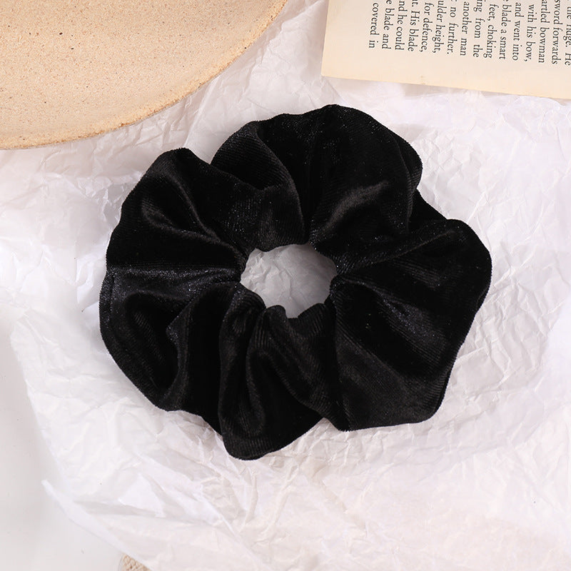 Flannel Hair Tie Hair Rope Velvet Fashion Ponytail Hair Accessories