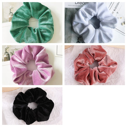 Flannel Hair Tie Hair Rope Velvet Fashion Ponytail Hair Accessories